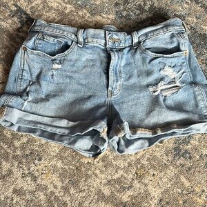Denim Distressed Women's Shorts
